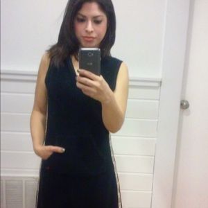 Burberry terry cloth hoodie dress